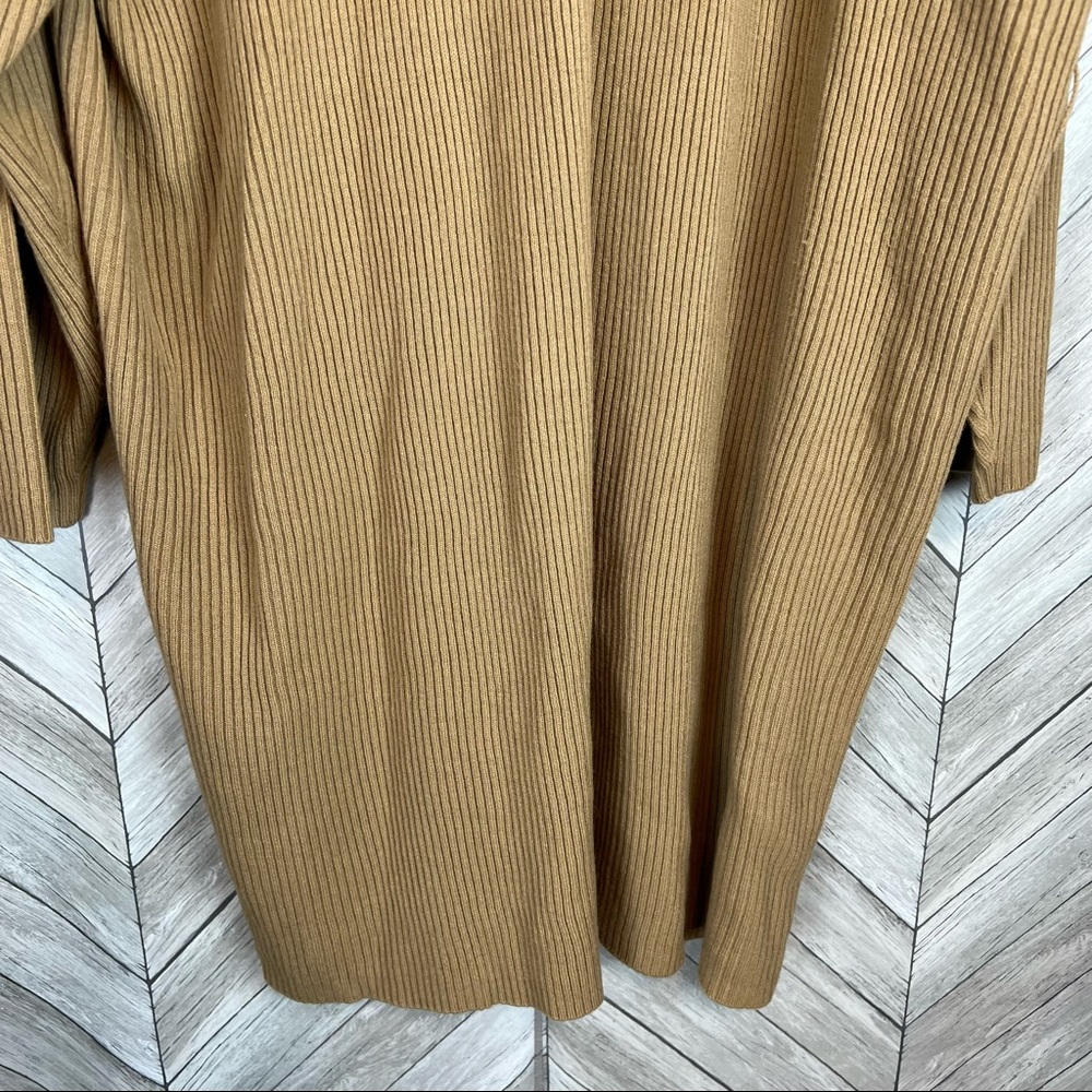 Venezia Camel Button-Up Cardigan - Picture 7 of 10